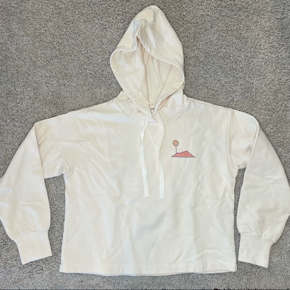 Madewell x Real Fun, Wow!® Graphic Hoodie Sweatshirt Size Medium